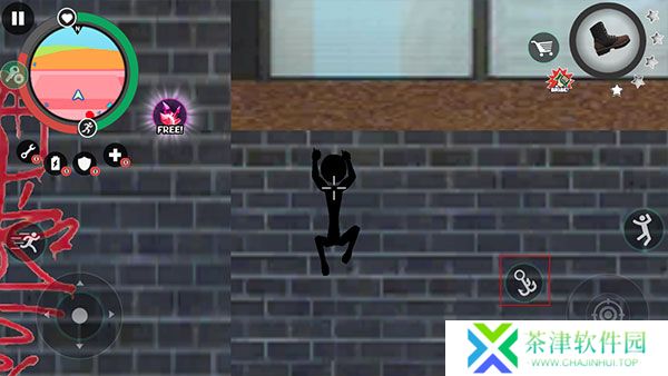 火柴人绳索英雄2中文版