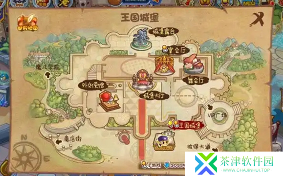 洛克王国魔法学院在哪里