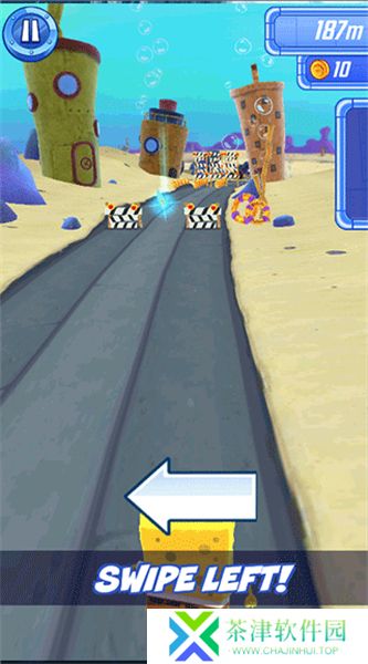 海绵宝宝跑跑海绵